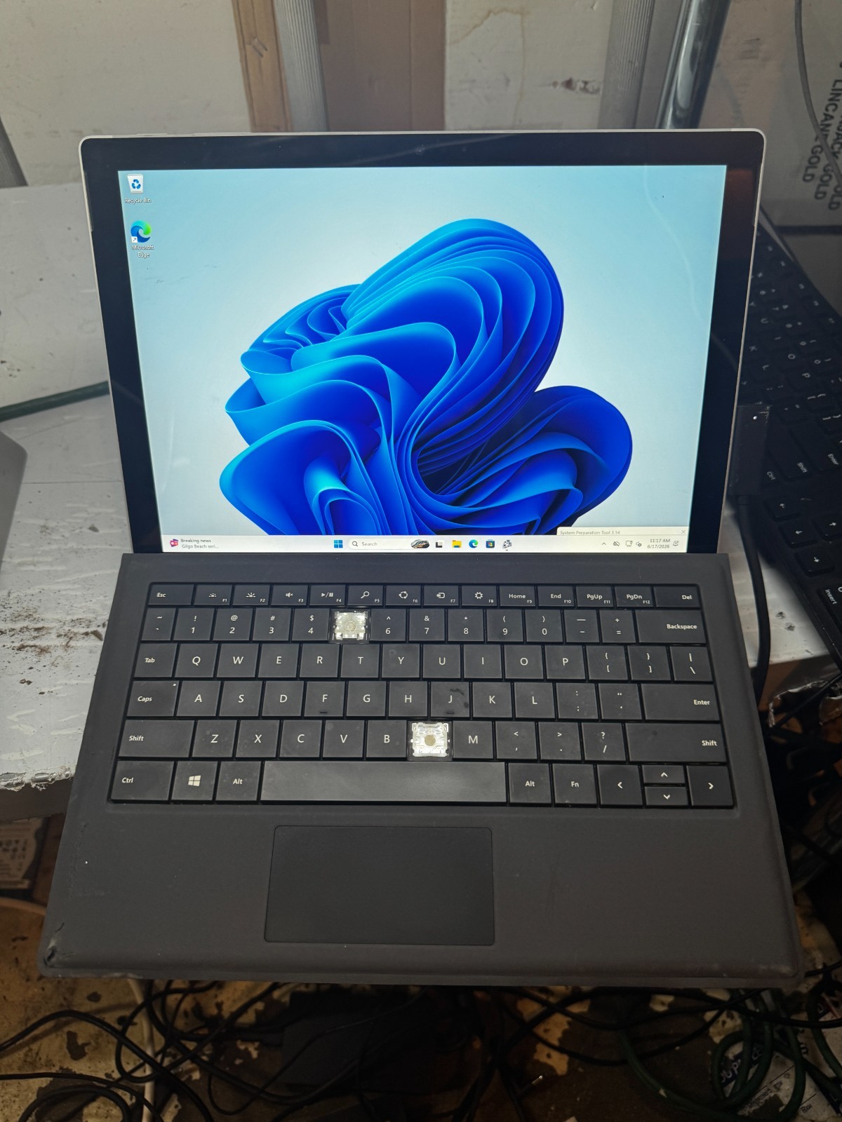 Microsoft Surface Pro m3-7Y30, 4GB RAM, 120GB SSD, Win11 PRO #6391