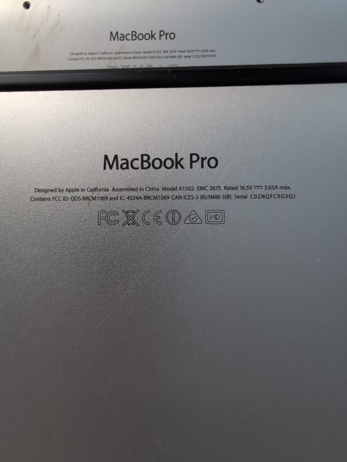 🔥 2x Apple A1502 MacBook Pro 13″ Retina Laptop Notebook (for Parts) –