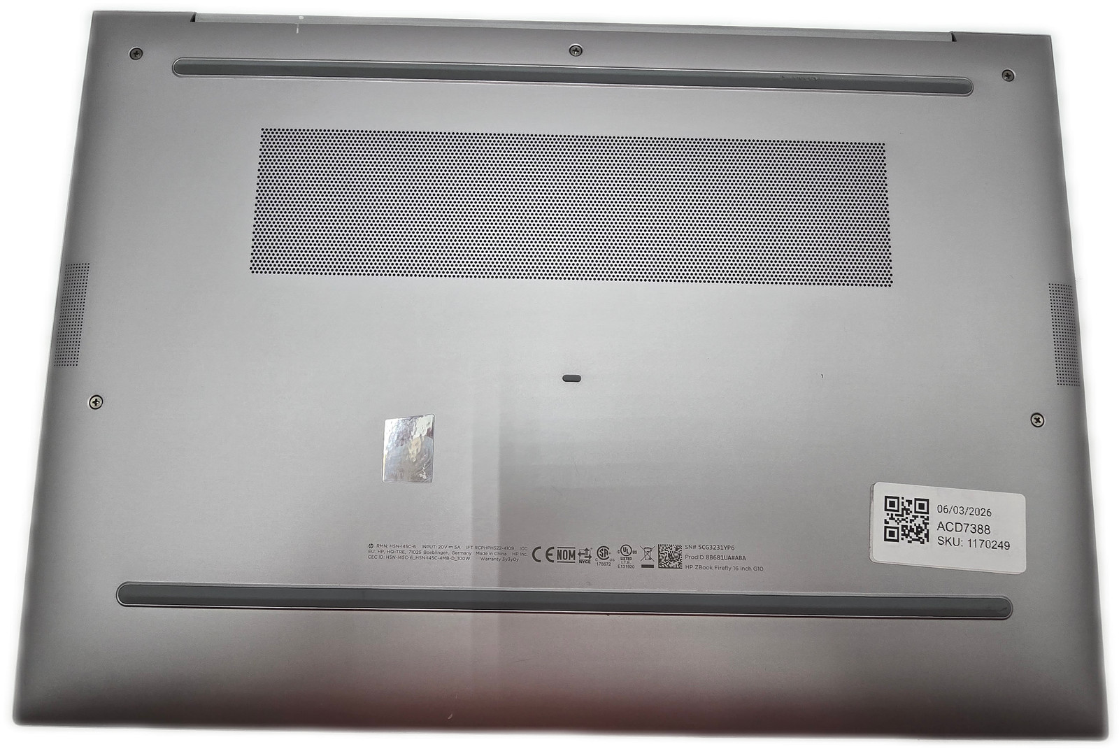 HP ZBook Firefly 16 G10 i7-13th Gen 32GB 1TB SSD RTX A500 Windows 11 Home