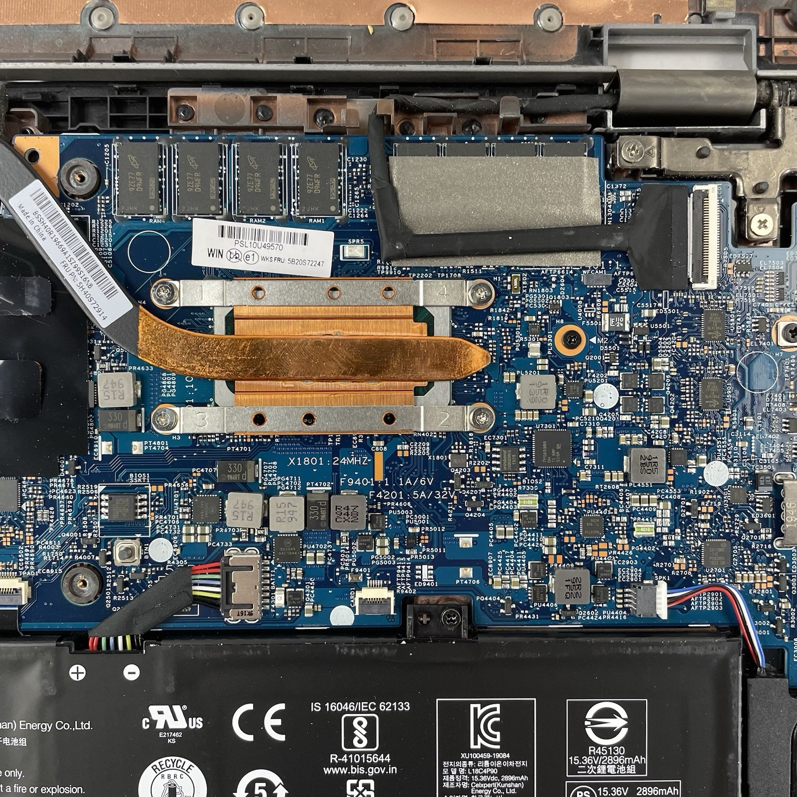 Lenovo ThinkPad L13 13.3″ i5-10210U 1.60 GHz 16 GB RAM No SSD/OS/AC