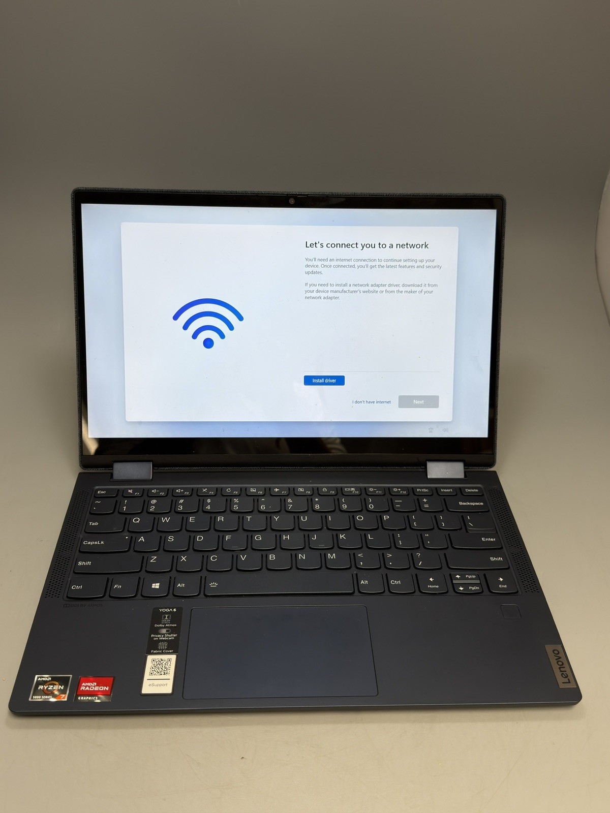Lenovo Yoga 6 13ALC6 AMD Ryzen 7 5700U 16GB RAM 512GB SSD Win 11
