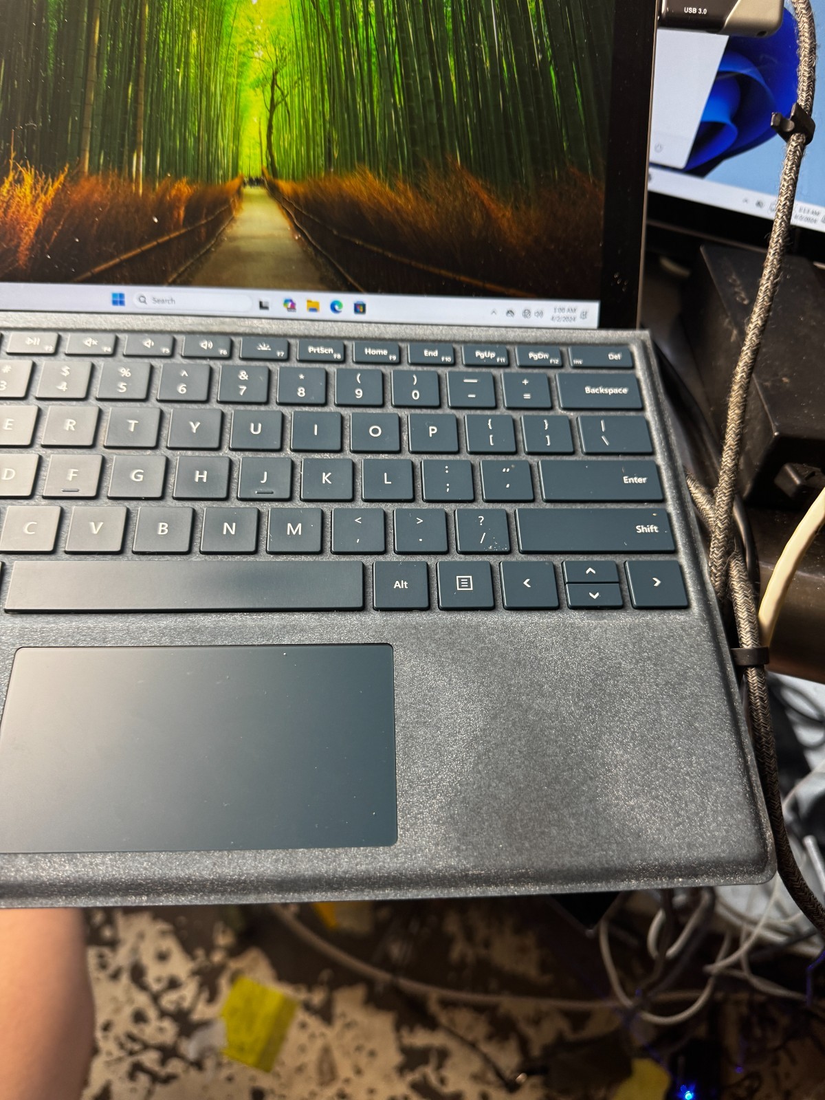 Microsoft Surface Pro 7 Core I3-1005G1 128GB SSD 4GB RAM Laptop #6418