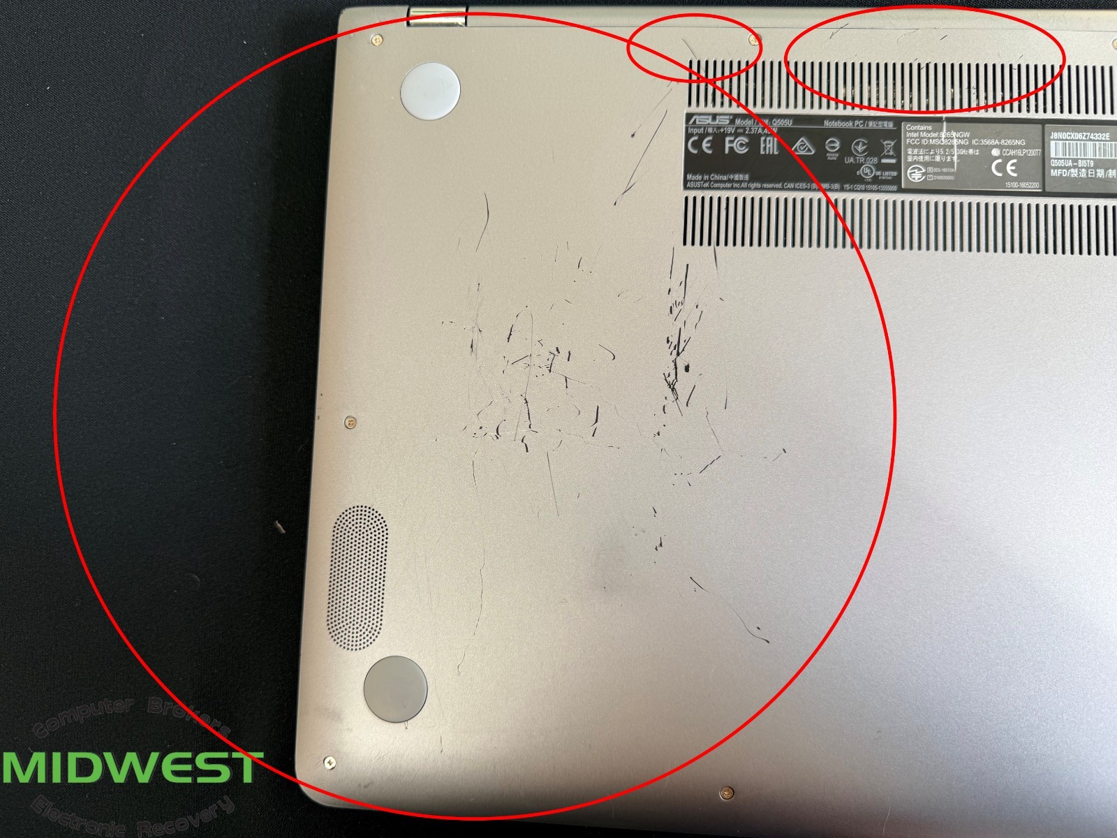 ASUS Q505U i5-8250U 1.8GHz 12GB 256GB SSD
