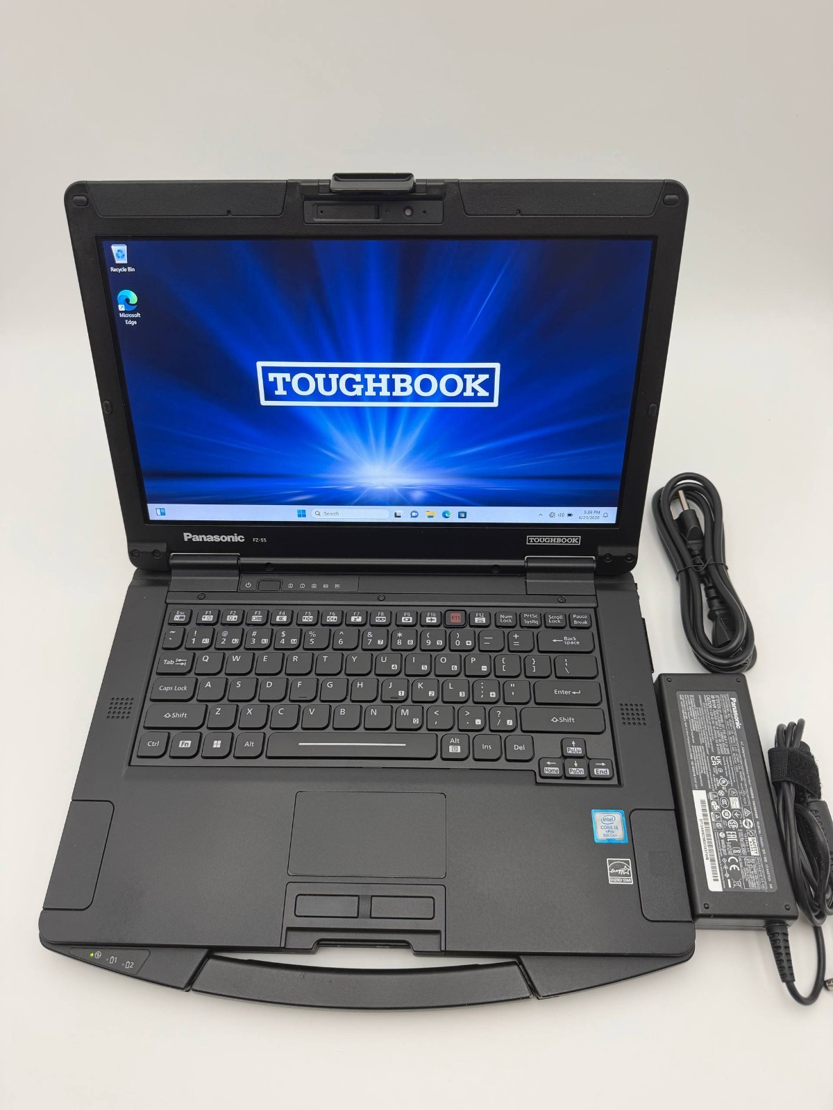 Panasonic Toughbook FZ-55 Touchscreen i5-8365 16GB 1TB SSD Win11pro DVD/LTE/dGPS