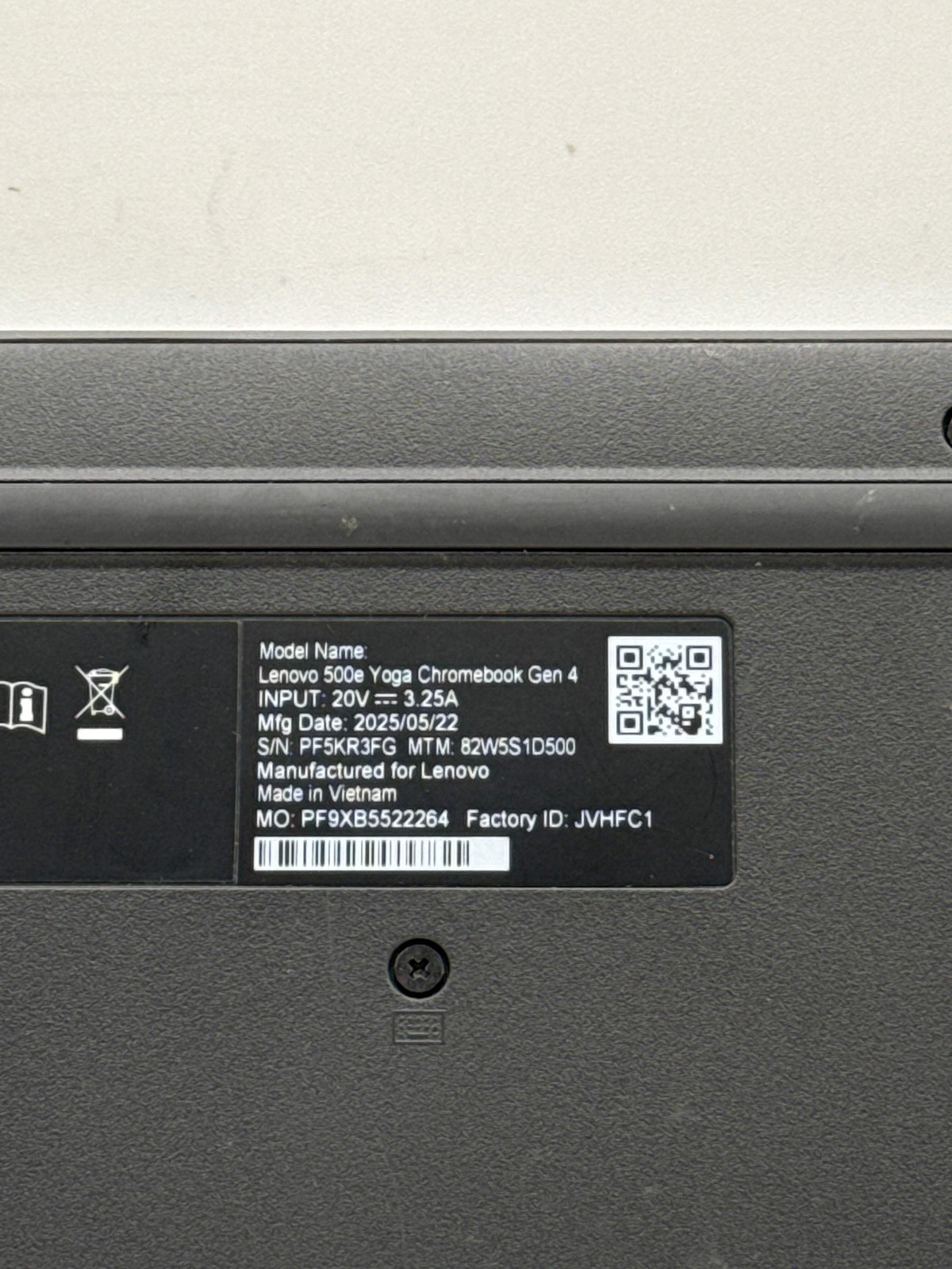 Lenovo 500e Yoga Chromebook Gen 4 12.2″ Touch Intel N100 4GB 32GB (READ!!)