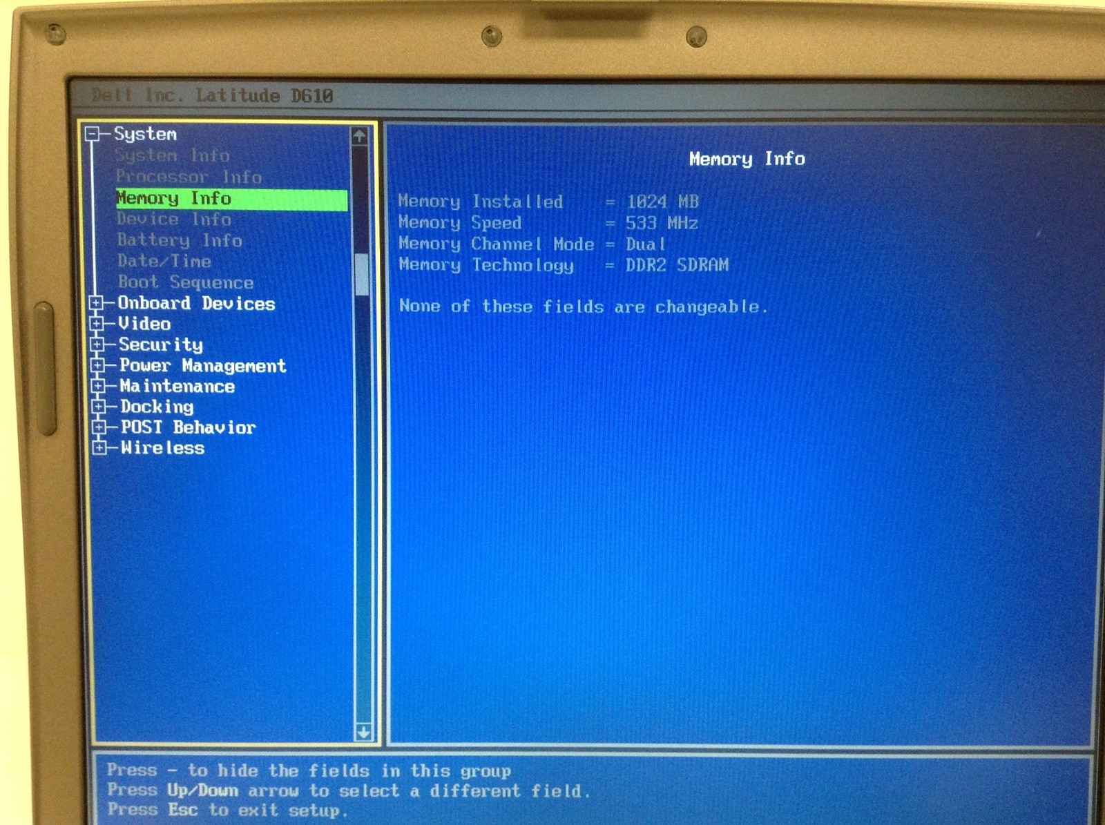 Dell Latitude D610 Laptop 14″ SXGA Pentium M 2.0GHz 1GB WORKING FREE SHIPPING