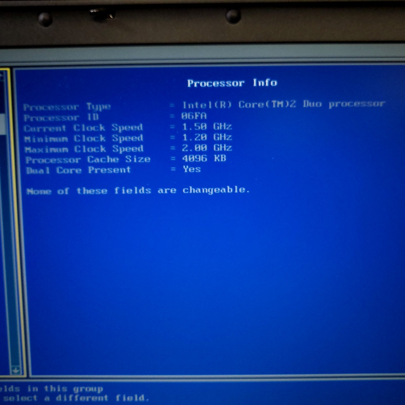 Dell Latitude D630 14″ Laptop Core 2 Duo T7250 2.0GHz 1GB No HDD BIOS Tested