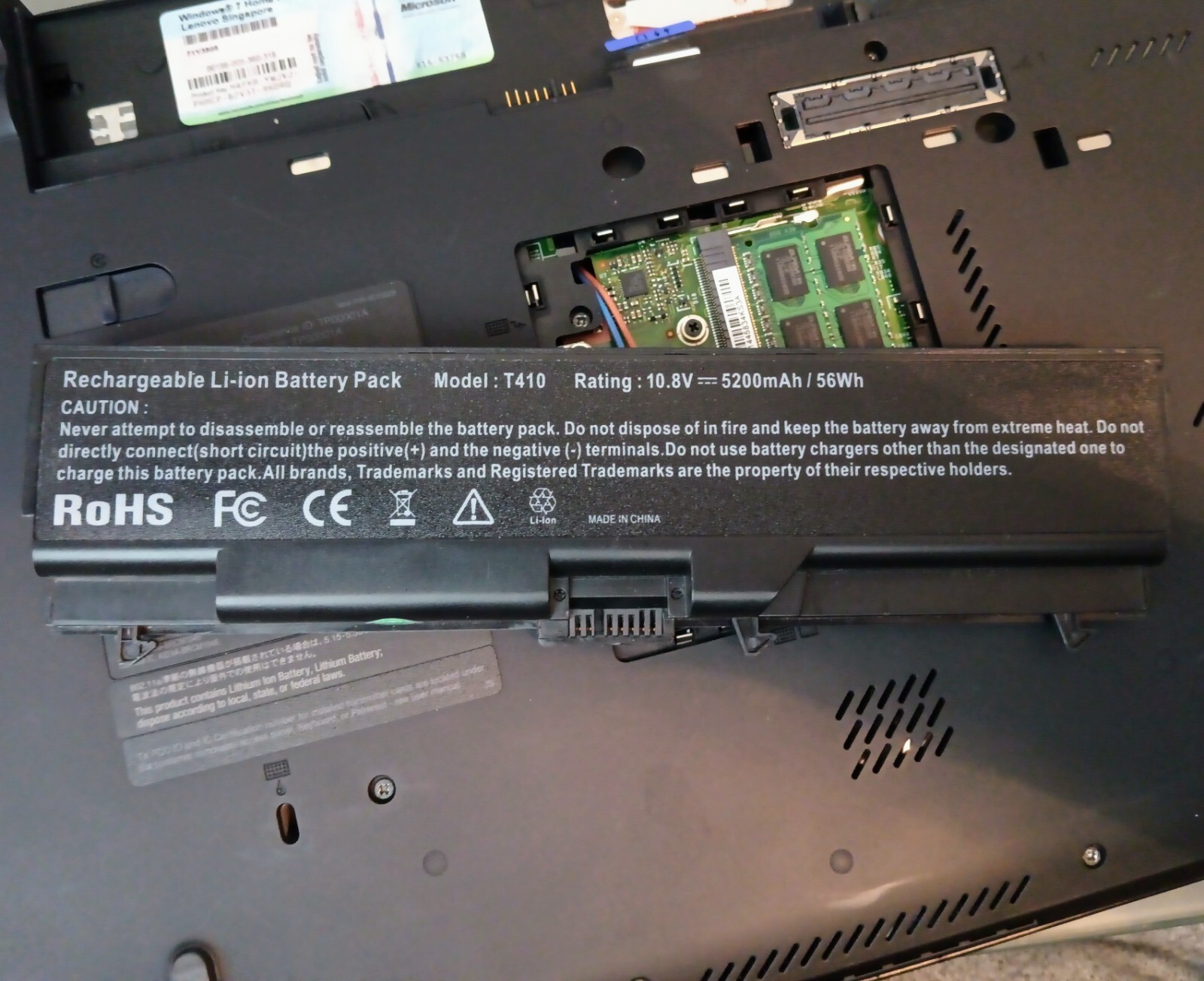 Lenovo ThinkPad T410 2522 i5-540M Laptop Parts – Not Working