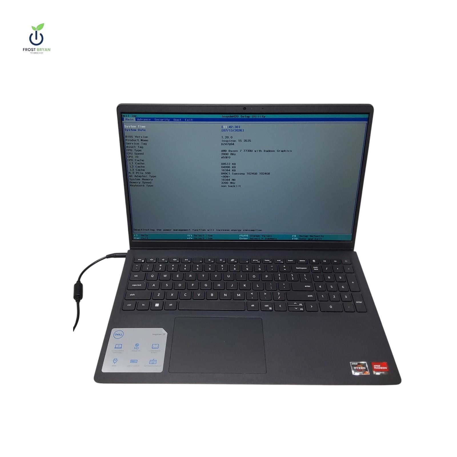 Dell Inspiron 15 3535 Ryzen 7 7730U 16GB 1TB No OS