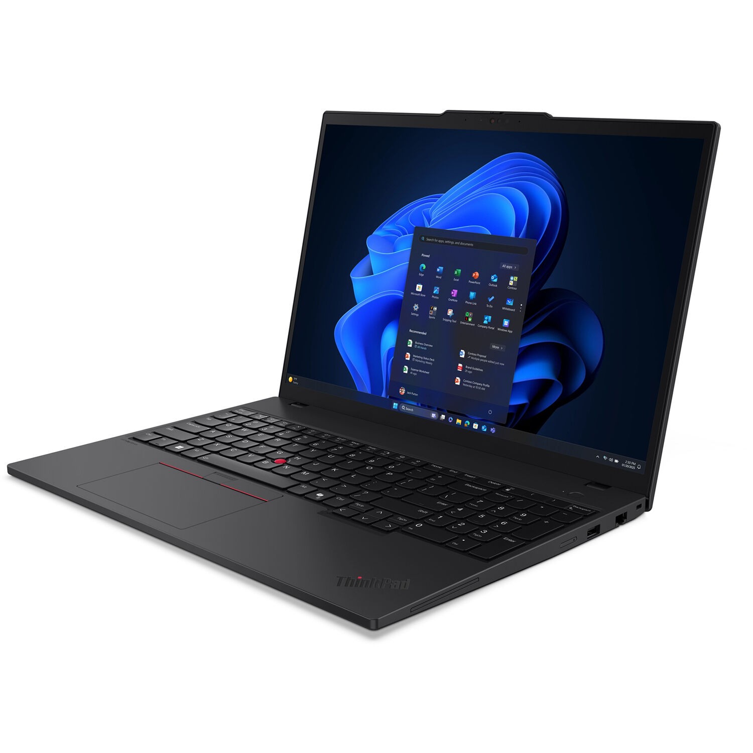 Lenovo 21QE001WUS ThinkPad T16 Gen 4 16″ Notebook – Intel Core Ultra 7
