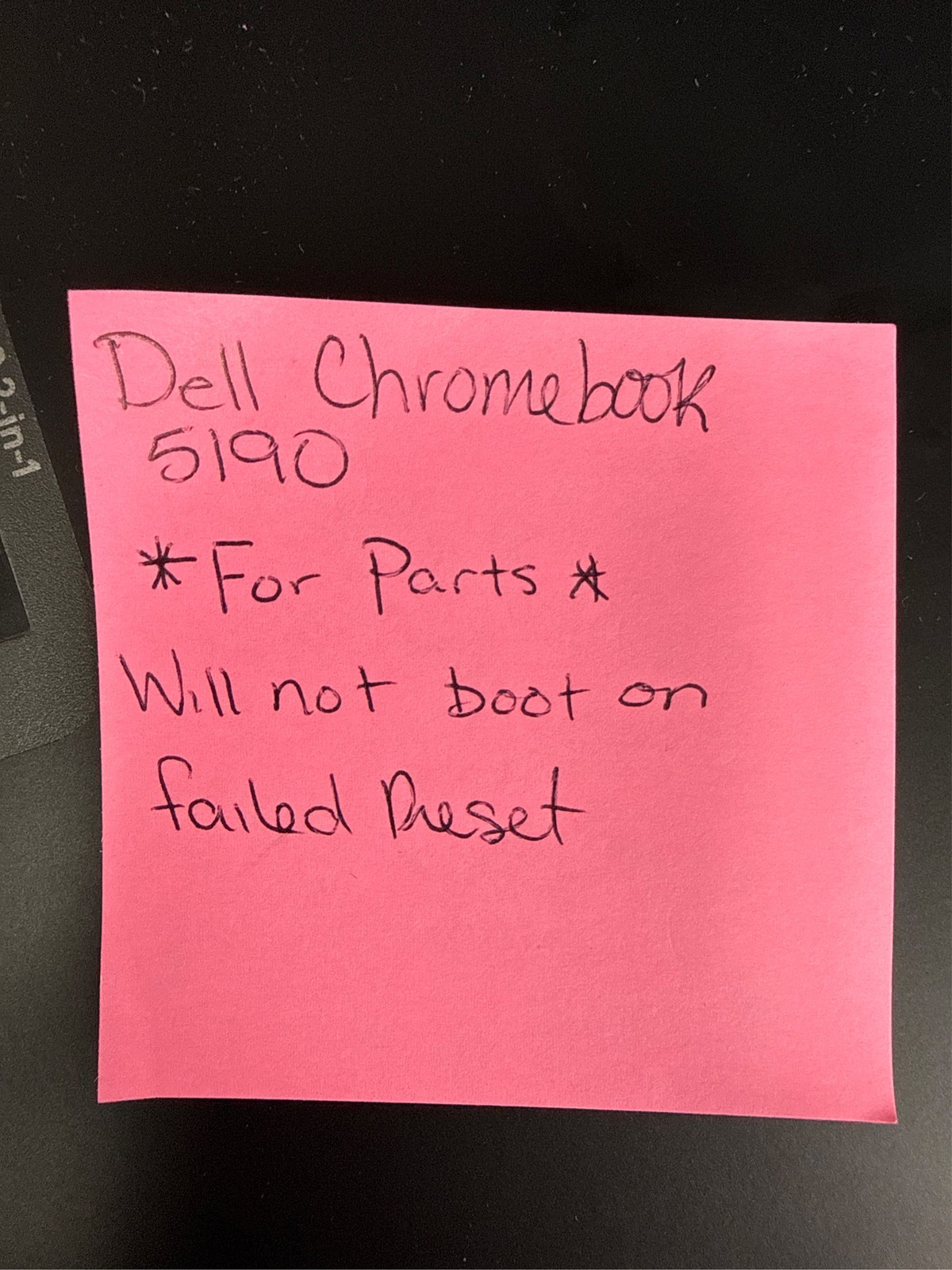 Dell Chromebook 5190 Laptop Computer Chromebook *For Parts*