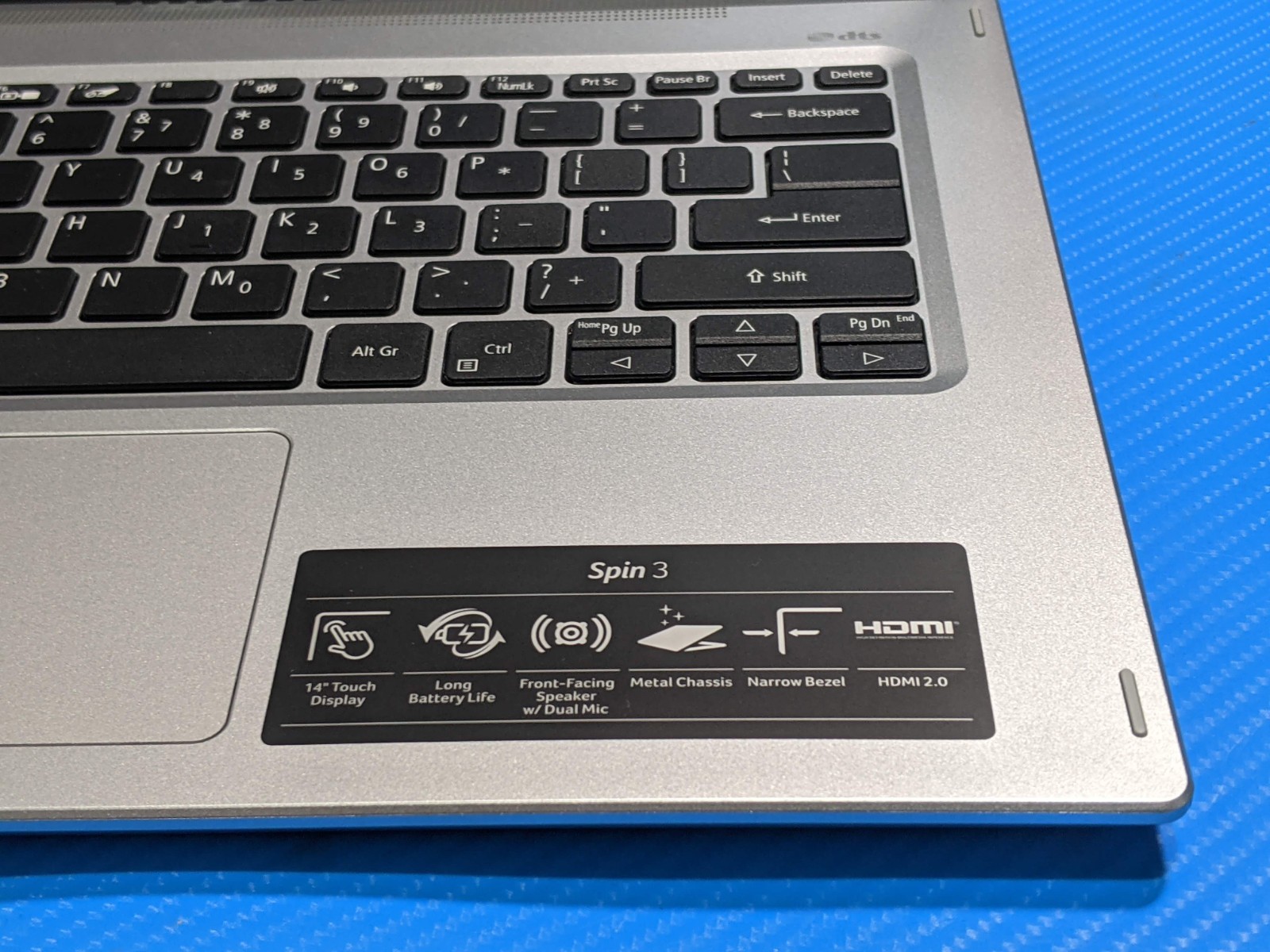 Acer Spin 3 SP314-21 TOUCH 14″HD Ryzen 3 3250U 2.6GHz 4GB 128GB SSD 100tt +PA