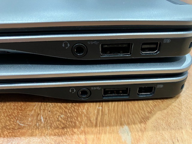 (LOT of 2) Dell Latitude E7240 i7-4600u 8GB RAM 128GB mSATA SSD Windows 10 Pro