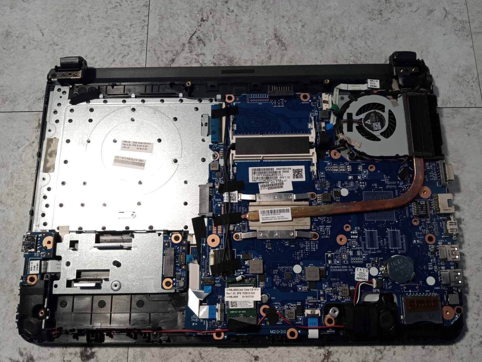 HP Mt245 Thin Client 14″ Laptop AMD A6-6310 AMD Radeon R4 Graphics *READ* -FM