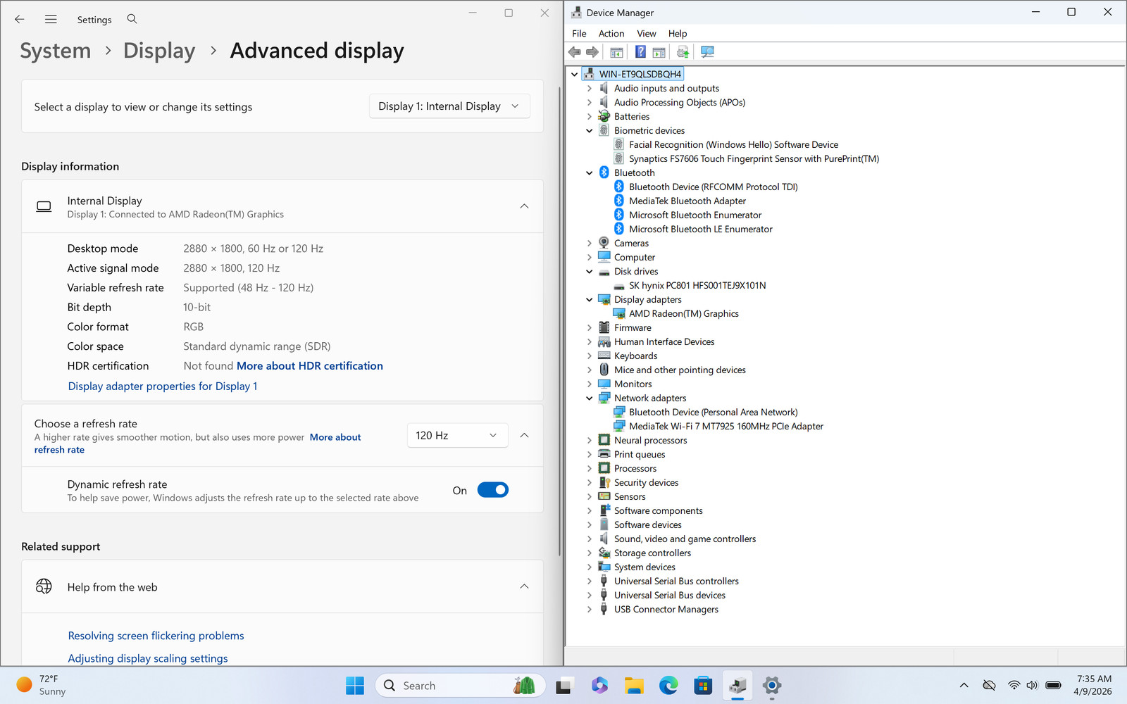 HP EliteBook X G1a 14″ Touch RYZEN AI 7 PRO 360 1TB 32GB W11P 120Hz *READ*