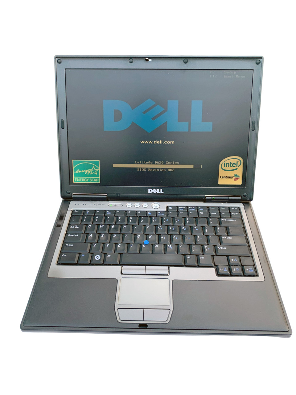 Dell Laptop Windows XP Pro 320gb HDD 4GB 1.83 GHz Tight Hinges RS232 Serial Port