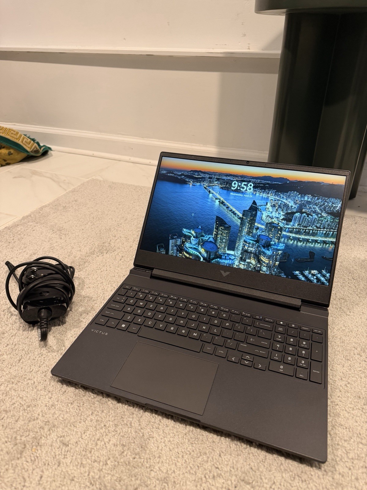 HP Victus Gaming Laptop 15.6 -Ryzen 5 – 7535HS- RX 6550M- 16 GB DDR5