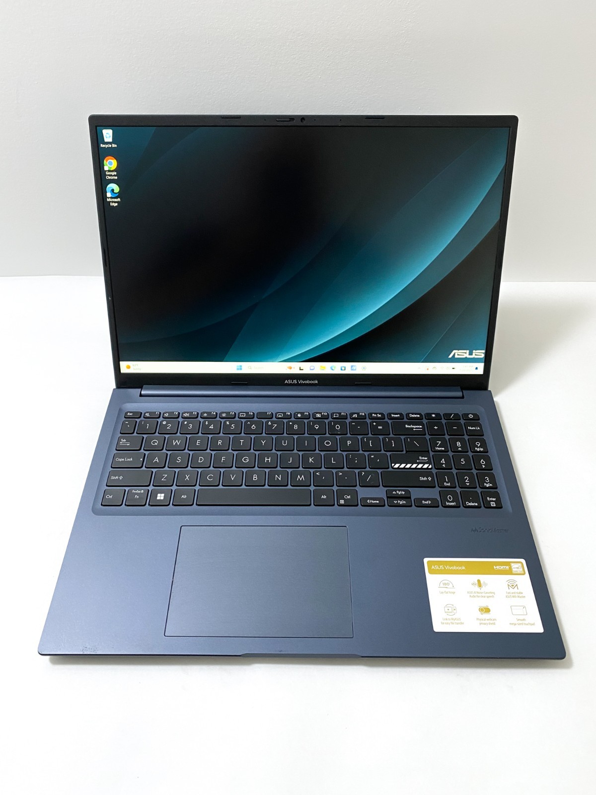 ASUS VIVOBOOK 16X M1603Q 16″ AMD RYZEN 7 5800HS 3.20GHZ 512GB SSD 12GB W11