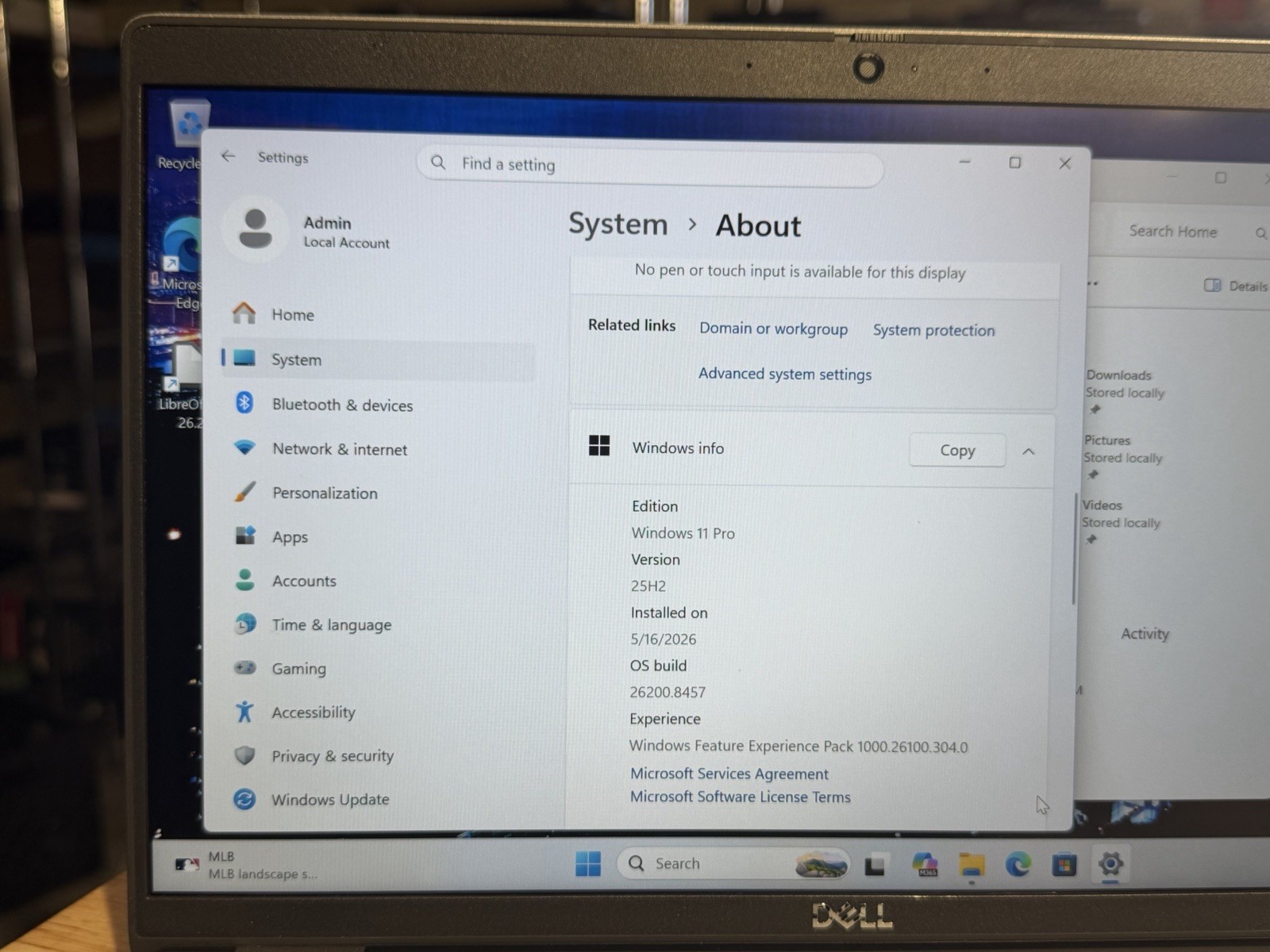Dell Latitude 5440 Laptop i7-1370p 8GB Ram 256 SSD Win 11 Pro + Libre Office
