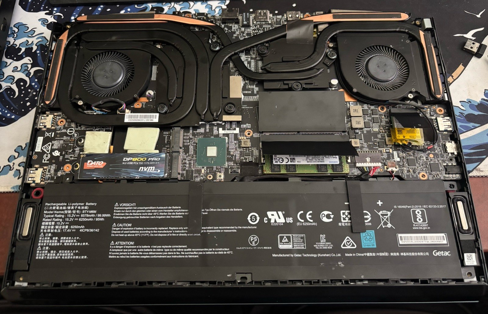 MSI GE66 Raider-15.6″ FHD 240Hz-i9 11980HK-16GB VRAM RTX 3080(140w)-1TB-32GB RAM