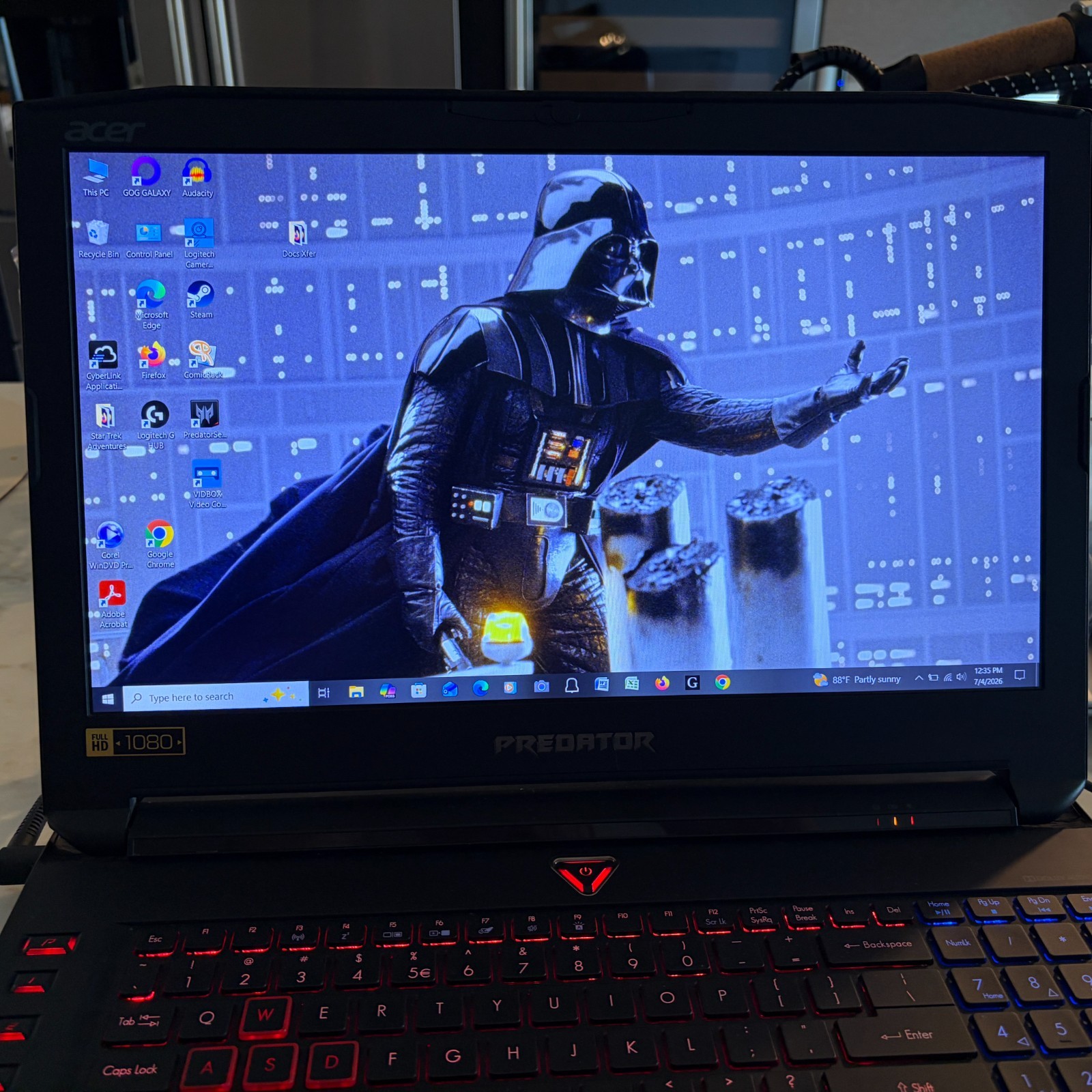 Acer Predator 17 17.3″ i7-6700HQ 16GB RAM 256GB SSD 1TB HDD GTX 1070 N15P4