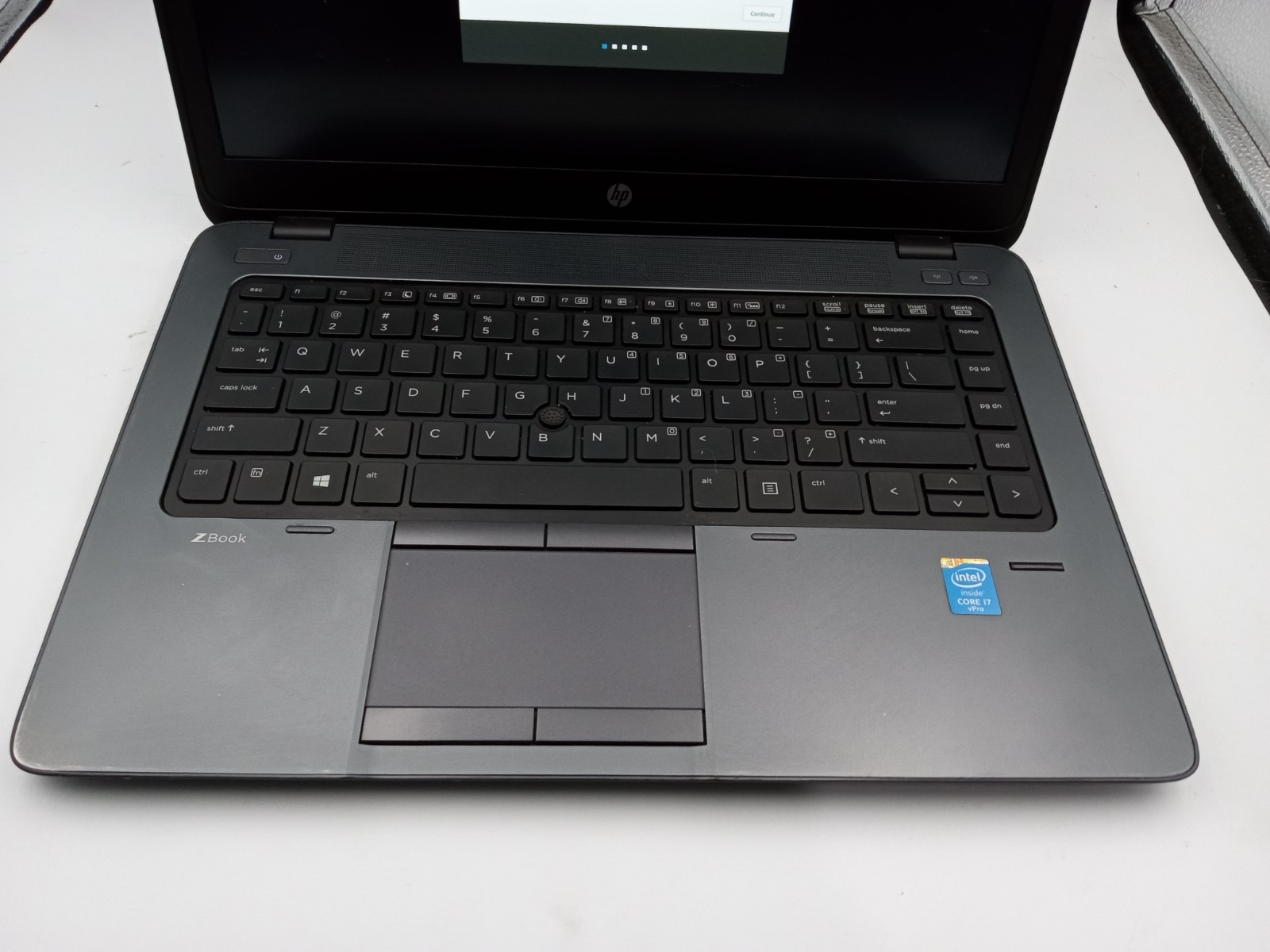 HP ZBook 14 Laptop Intel i7-4600U 8GB 128GB SSD Linux Mint Radeon 8730M -RR