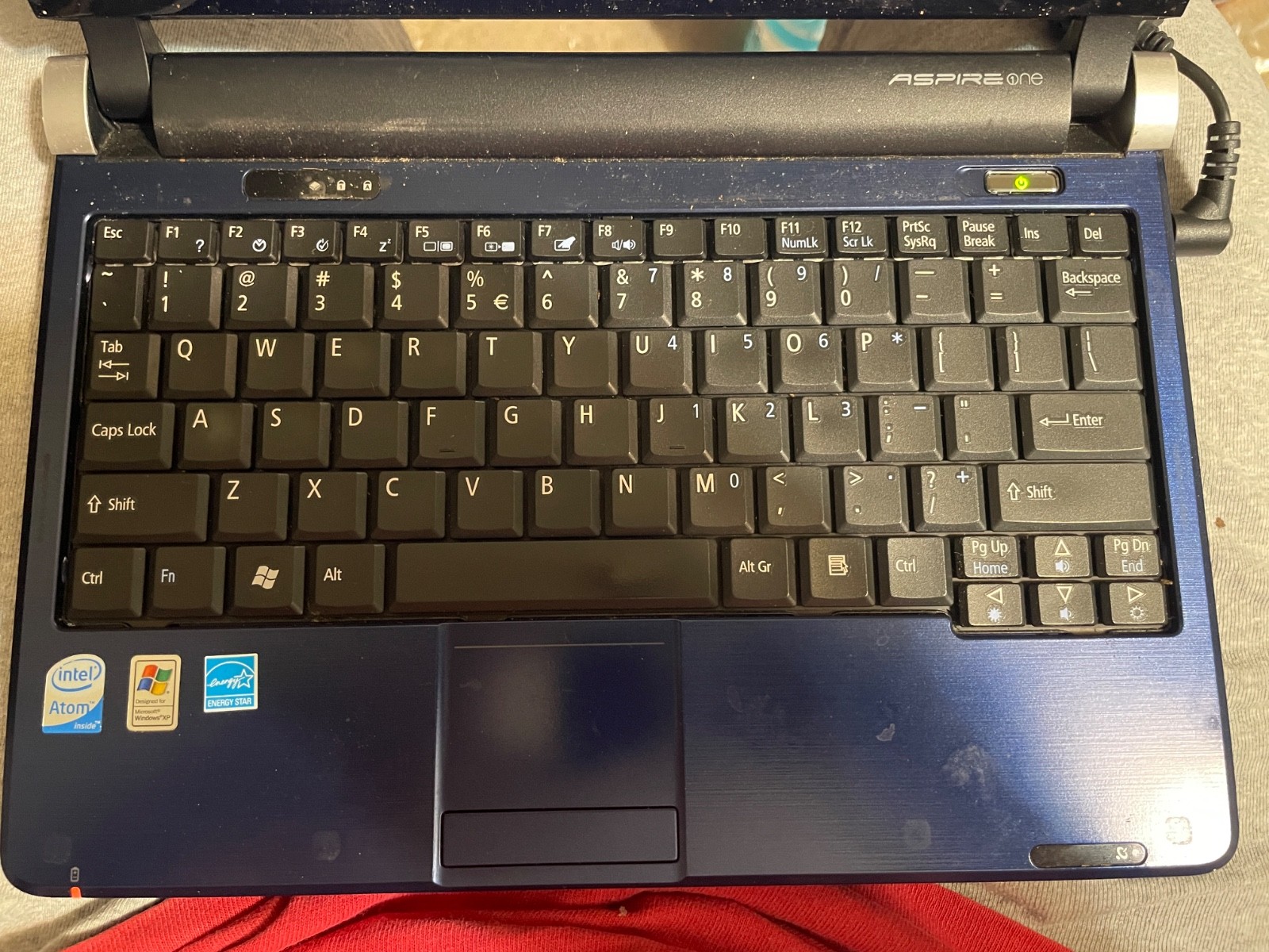 Acer Aspire One, KAV60, Intel Atom N270 1.6GHz, 1GB RAM NO HARD DRIVE