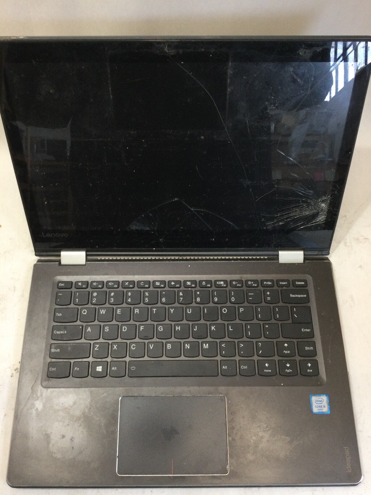 LENOVO IDEAPAD FLEX5 – INTEL I5 6200 – 4GB RAM – NO POWER – READ DESCRIPTION -BB