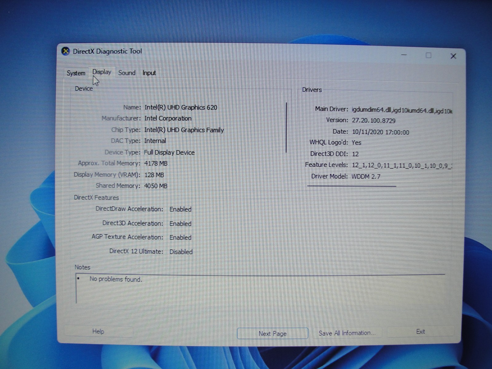 Lenovo IdeaPAd 330-15IKB 15.6” HD Intel Core i3-8130U 2.2GHz 8GB HDD 1TB