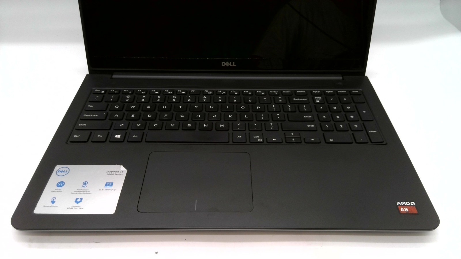 DELL INSPIRON 5545 Laptop AMD A8-7100 8GB Ram NO HD/OS