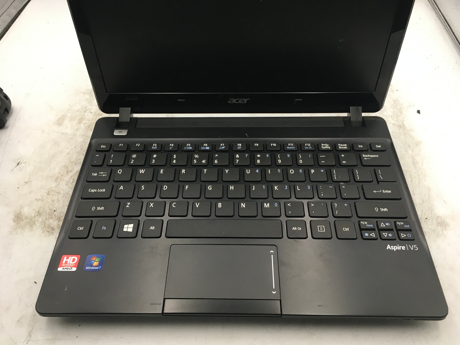 ACER ASPIRE V5 121 – FOR PARTS/NO POWER – AMD C70 – 2GB RAM – 11″ -READ DESC- BB