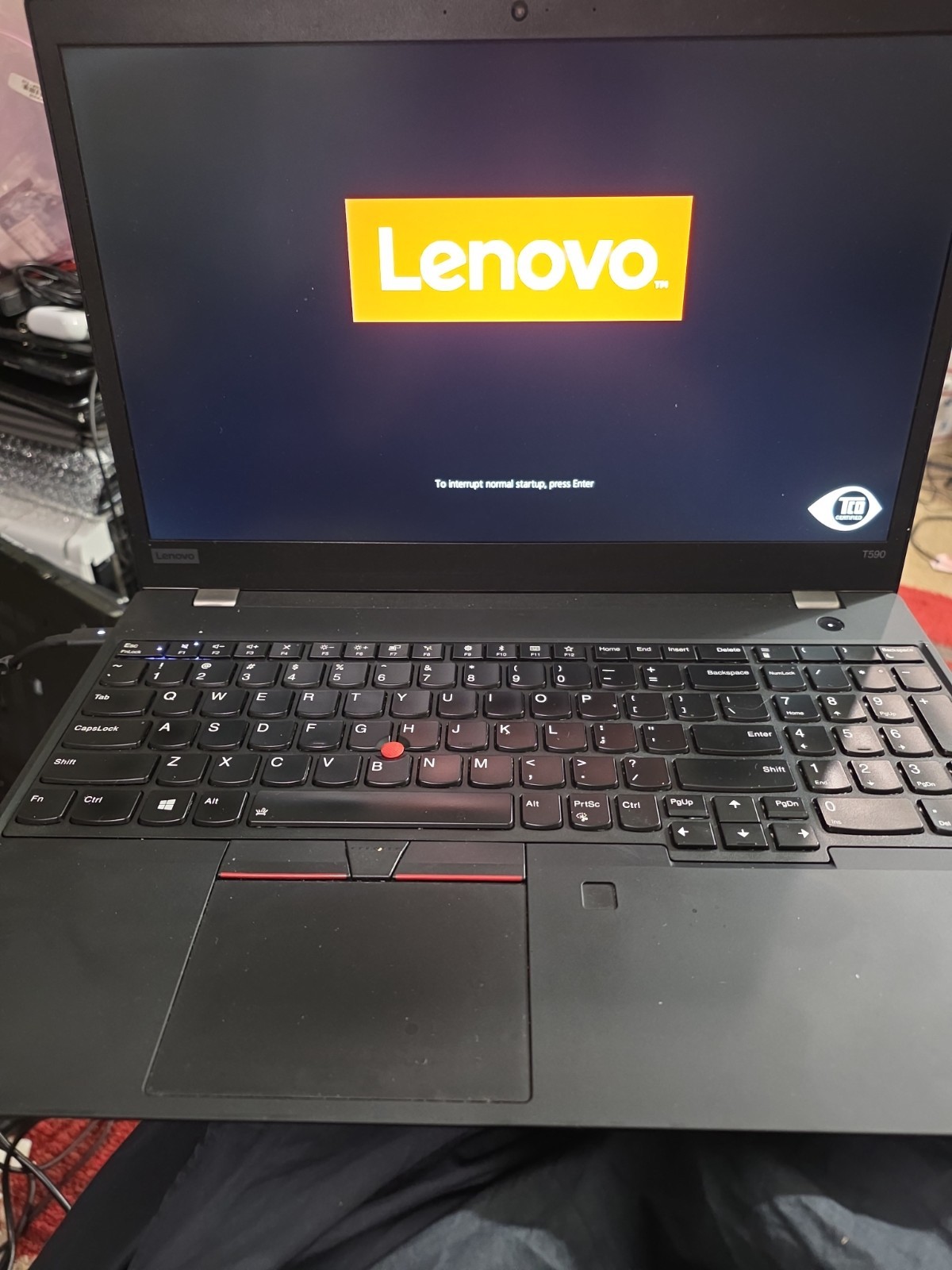 Lenovo ThinkPad T590,Intel Core i5-8265u@1.60ghz,16GB RAM 256GB SSD WIN 11P