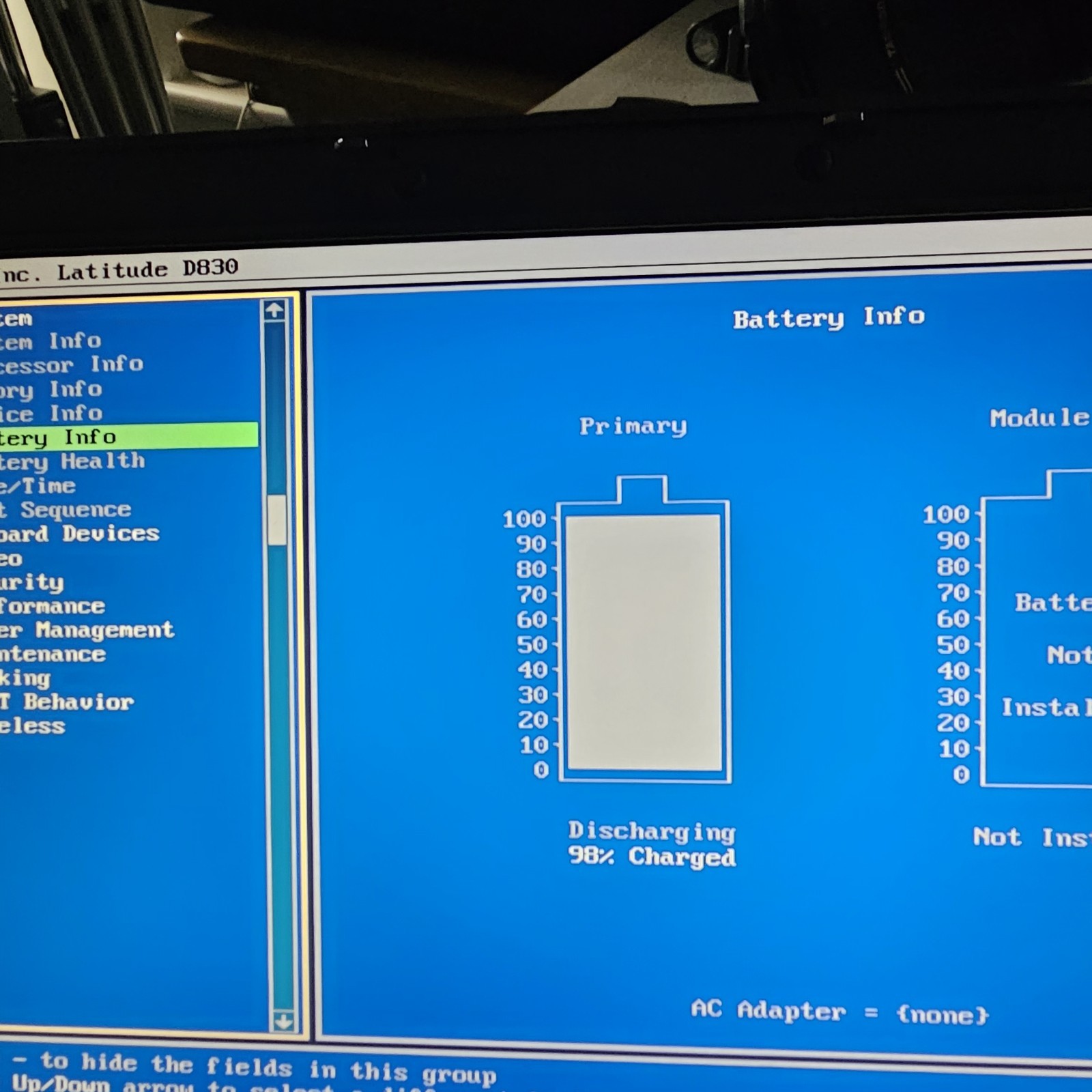 Dell Latitude D830 Core 2 Duo 160 GB HDD