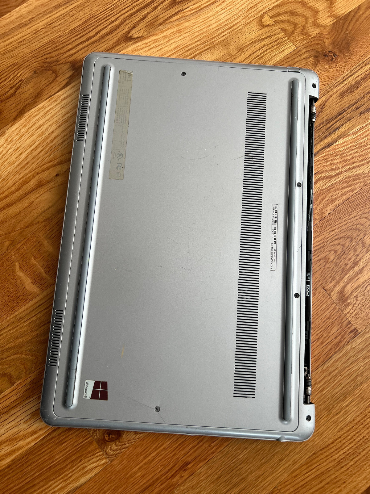 dell inspiron 15 7000 laptop used/not working-parts only