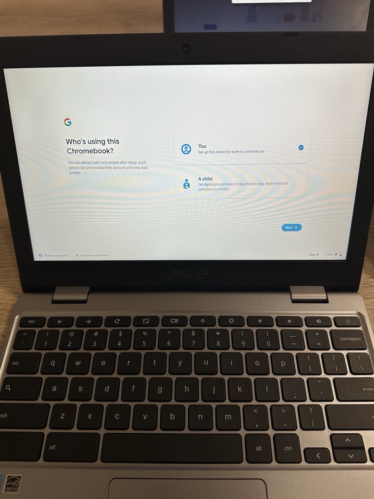ASUS Chromebook CX22N 11.6-inch HD Non-Touch 32GB eMMC -LOT OF 5 UNITS-CHARGERS