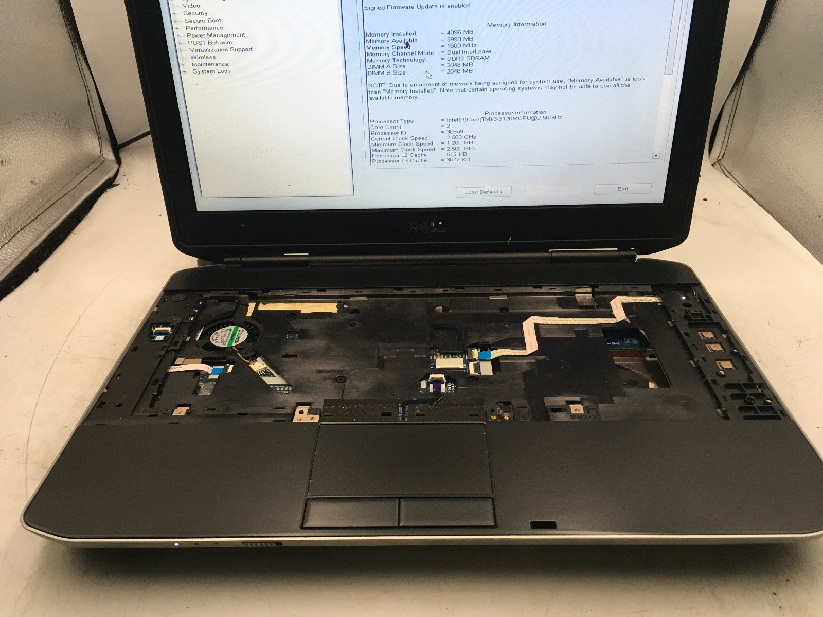DELL LATITUDE E5430 – BOOTS TO BIOS – INTEL I3 3120M – 4GB RAM – 14″ – READ – BB