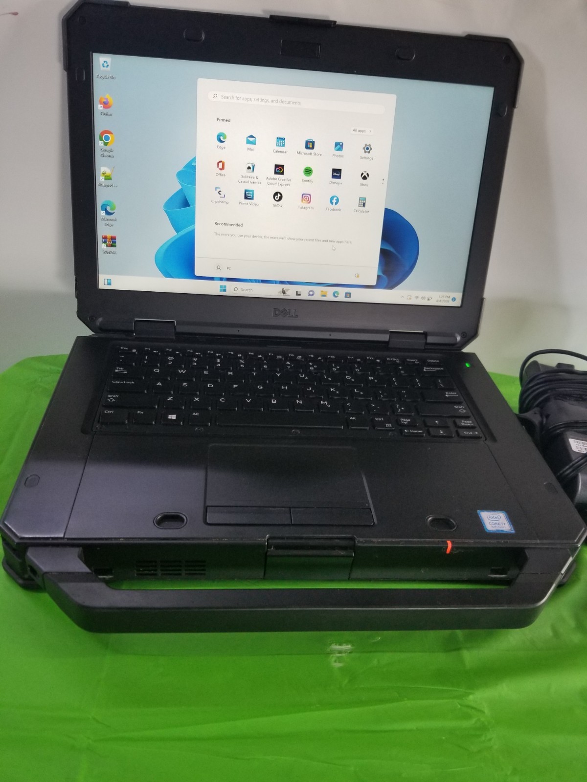 Dell Latitude 5424 Rugged i7-8650U 1.9GHz 16GB 256GB SSD 14″ WIN 11 PRO