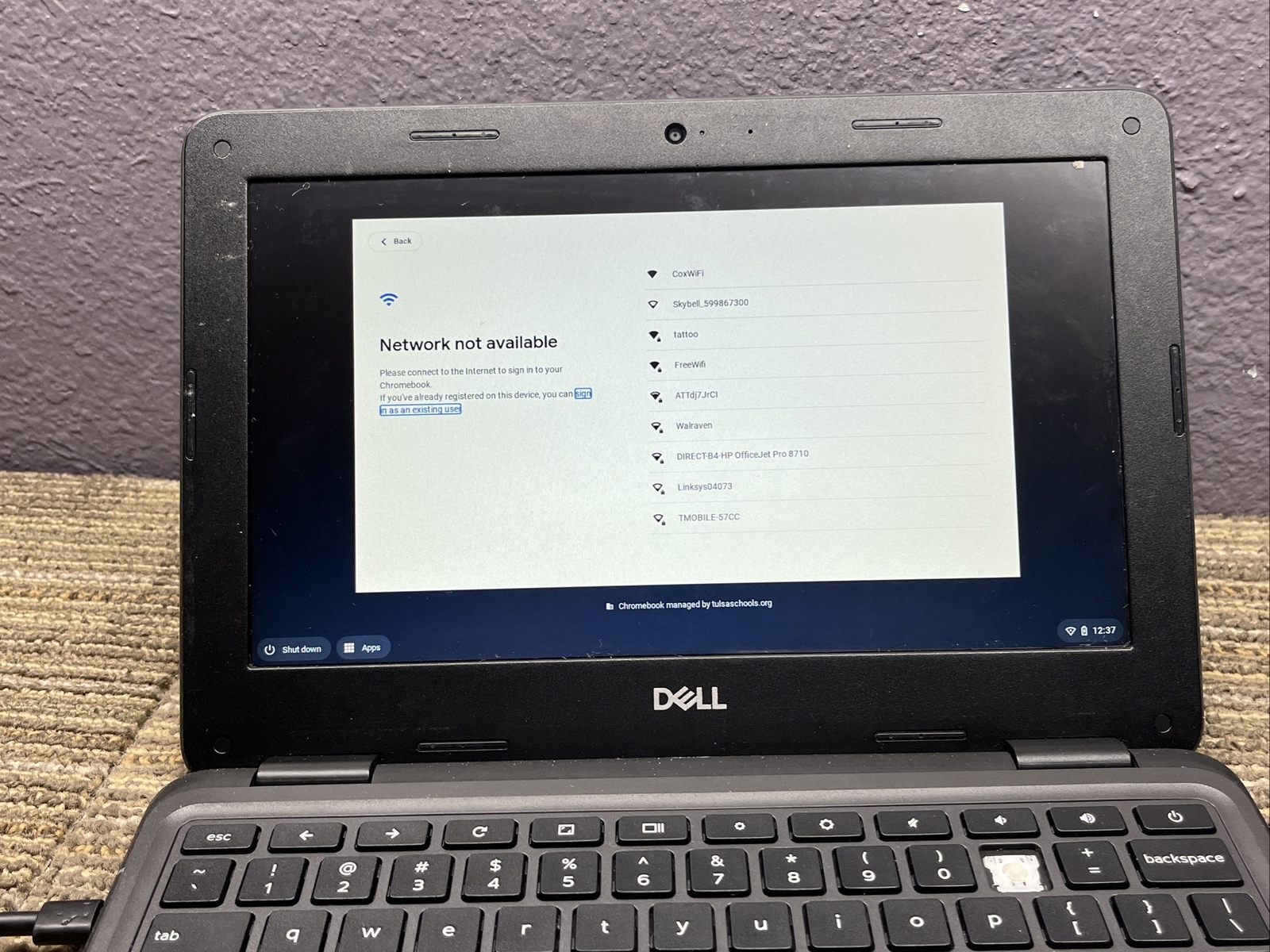 Dell Chromebook 11 3100 Intel Celeron N4000 1.1GHz 4GB RAM 32GB SSD 11.6″ 84906