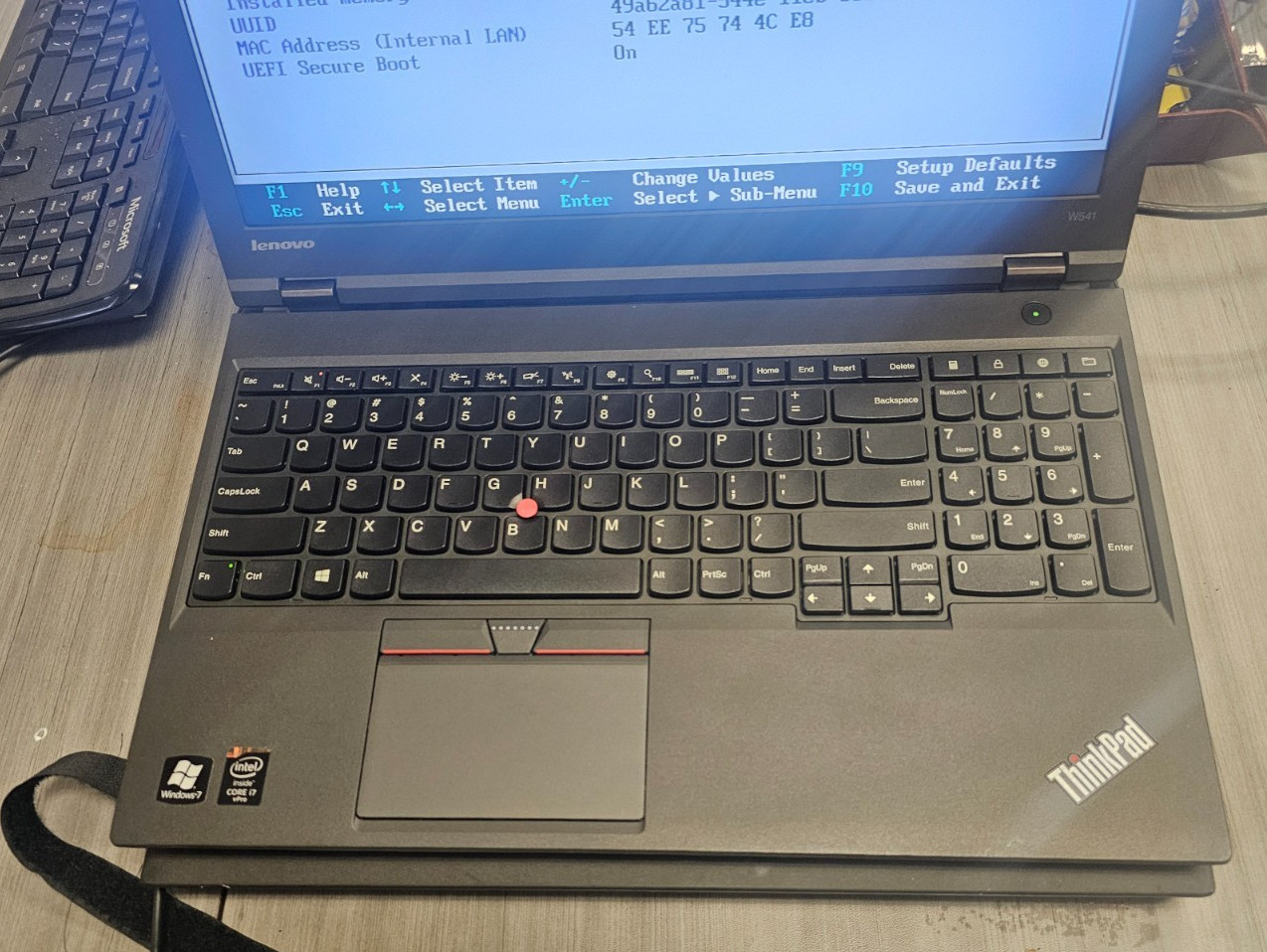 Lot of 2 Lenovo Thinkpad W541 Laptop i7-4810MQ 8GB No HDD/Batt/Adapter 2GB Card