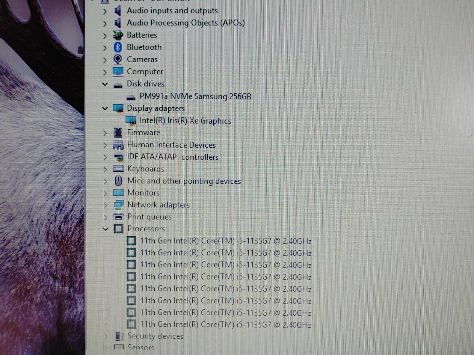 Dell Latitude 3520 15.6″ Intel i5-1135G7 8GB 256GB SSD Win11Pro *NO A/C* *READ**