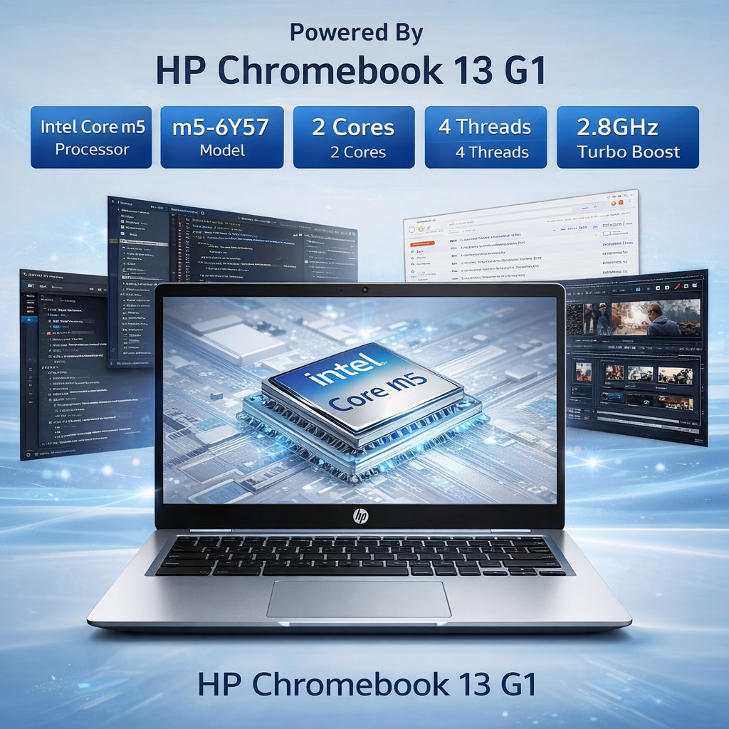 HP Chromebook 13 G1 Premium 13.3″ QHD+IPS | Slim | 32GB | Backlit keyboard
