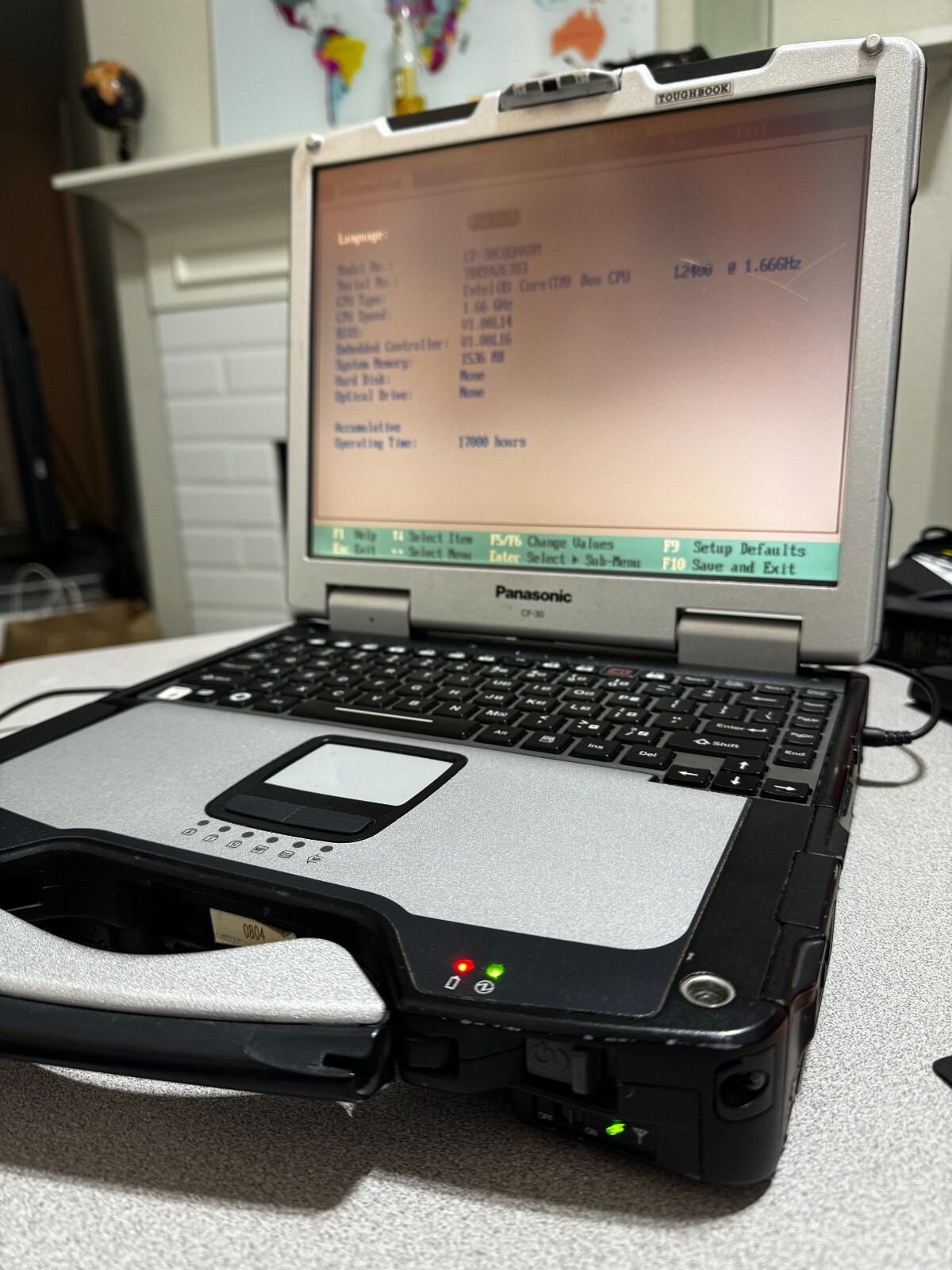 PANASONIC CF-30CQQAXBM RAM 1536 MB NO HD /NO OPTICAL DRIVE