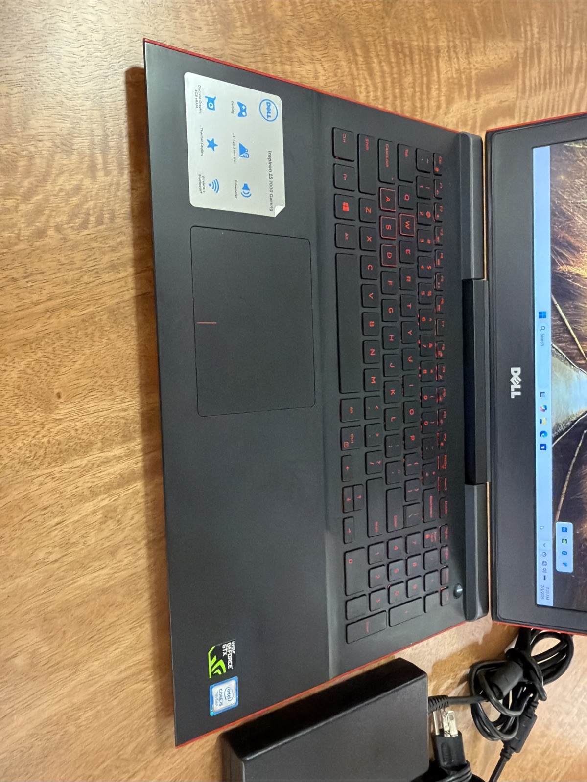 DELL INSPIRON 15 7000 GAMING i5-7300HQ@2.50GHz 16GB/256SSD/1TBSSHD/W11/GTX 1050