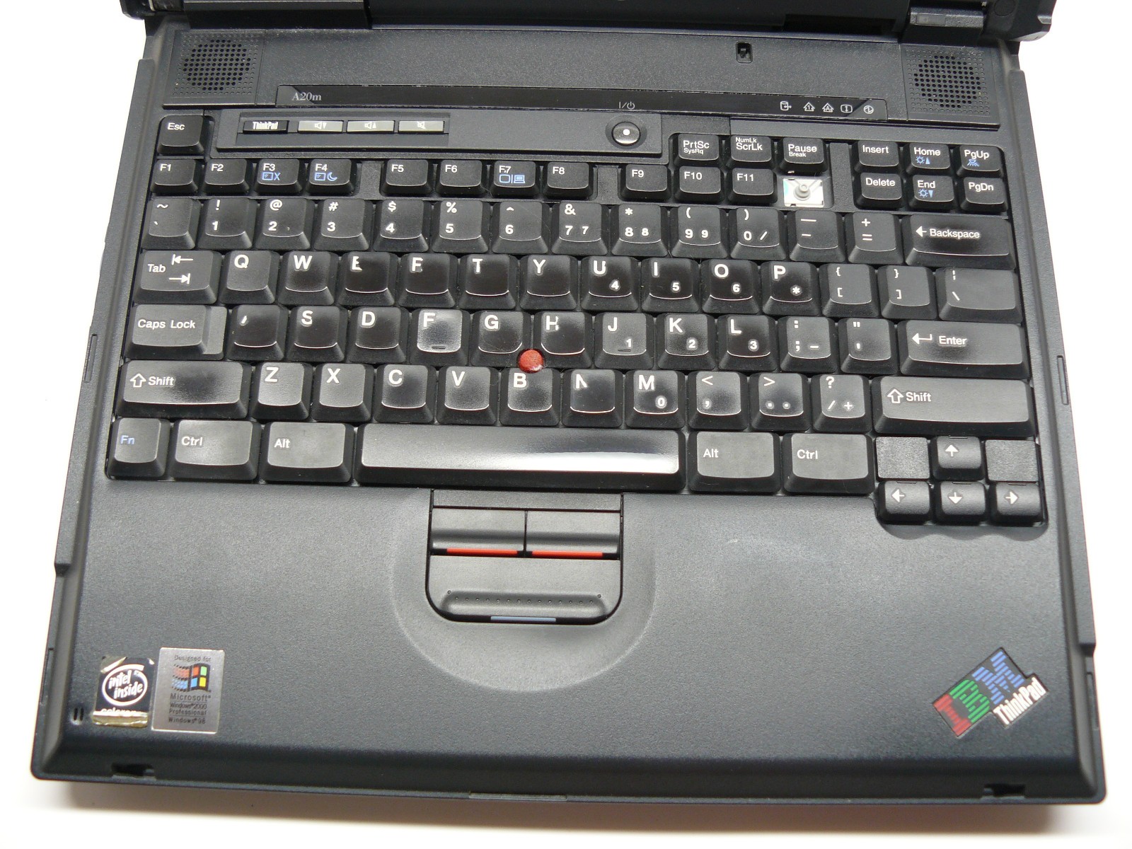 IBM Thinkpad A20m – For Parts/Repair, No Power – Celeron 500MHz, 64MB RAM – 2000