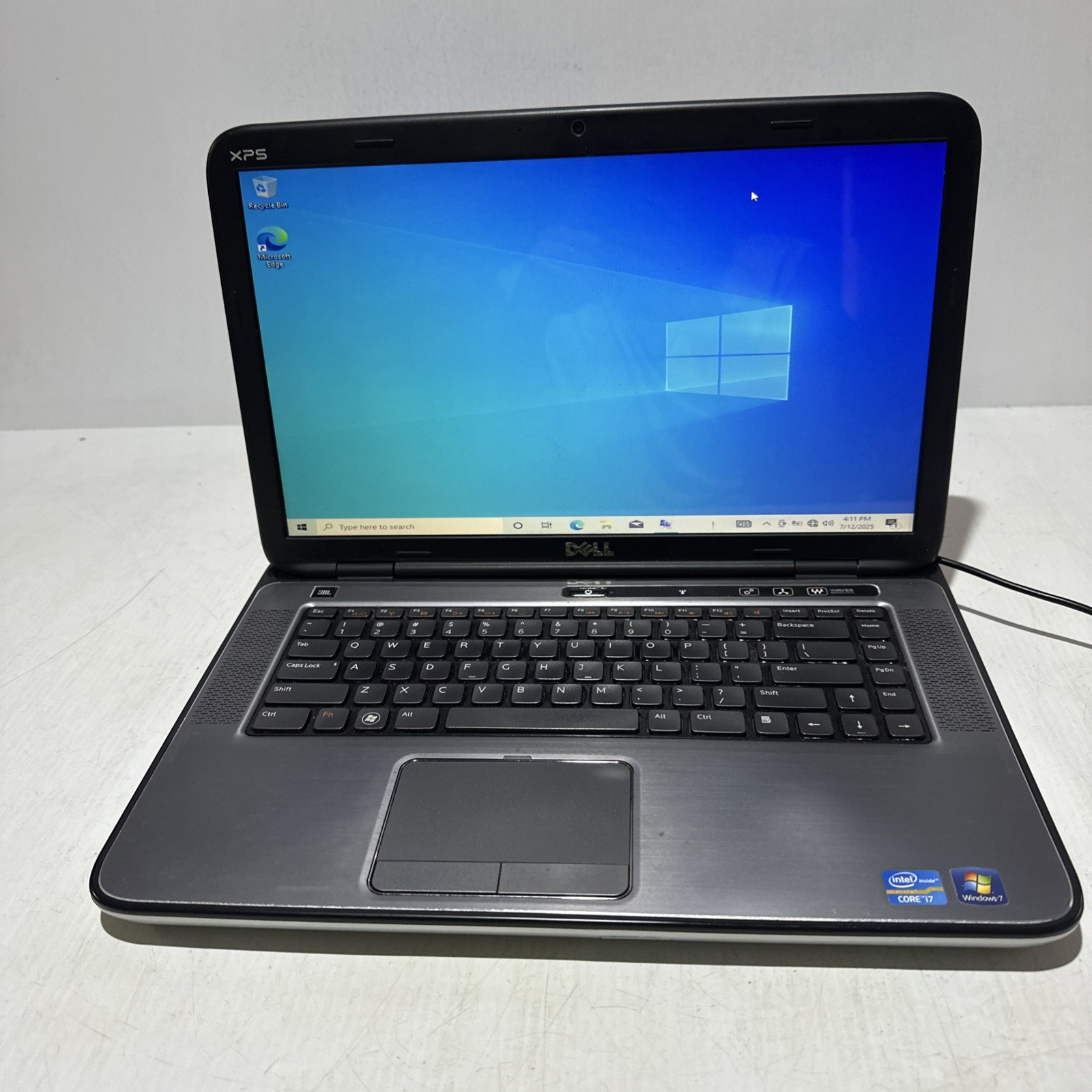 Dell XPS L502X 15″ Laptop i7-2670QM 8gb Ram 1 TB HDD Windows 10 Home