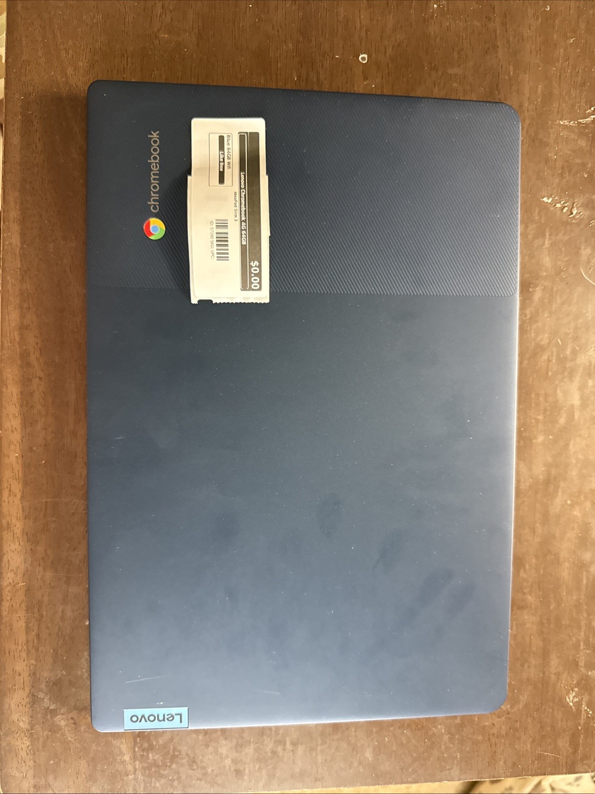 Lenovo IdeaPad Slim 3 Chromebook 14″ 64GB eMMC 4GB Abyss Blue 82XJ002DUS
