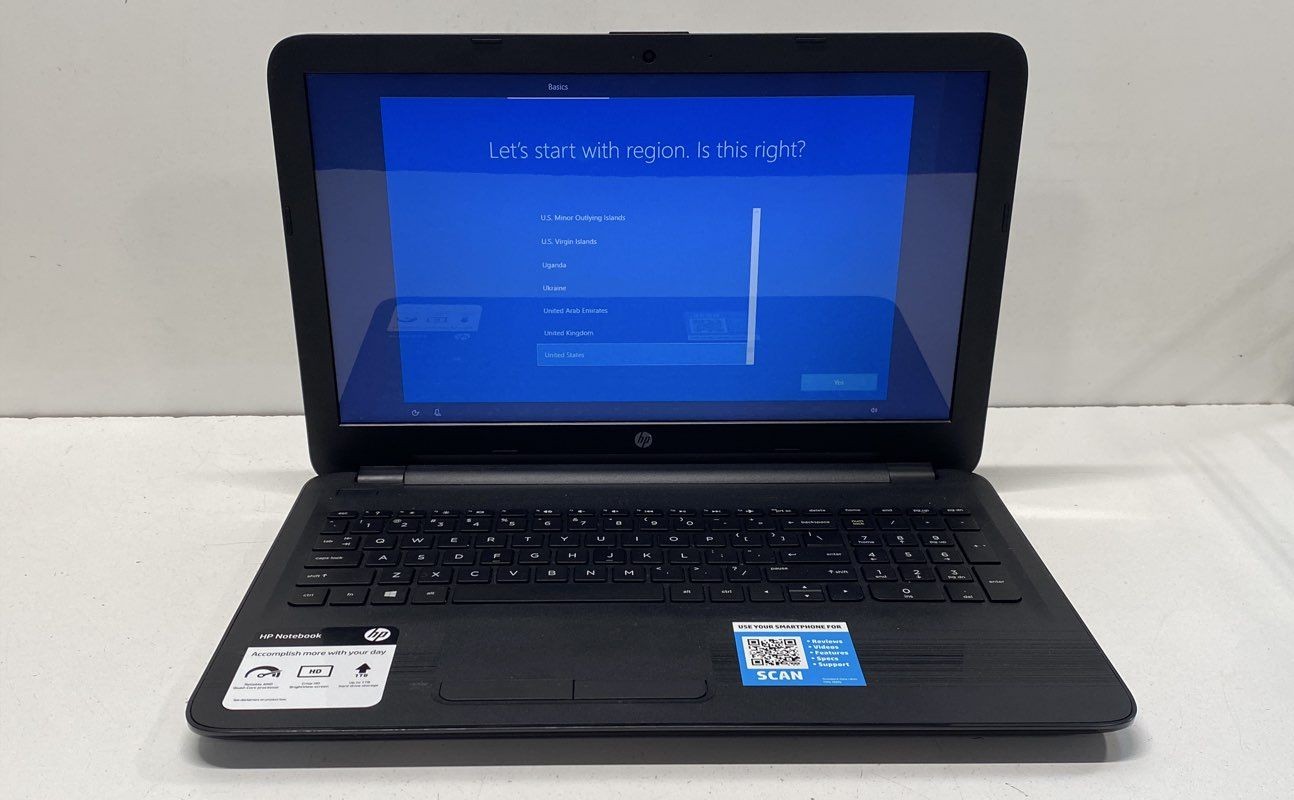 HP Notebook 15-ba057nr – 15.6″ AMD A8 Processor Windows 10