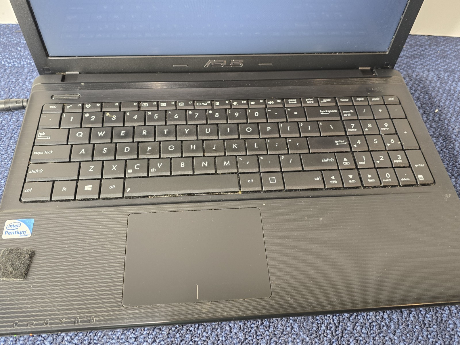 Asus X55A Series Laptop Notebook PC Black For Parts / Repair | No HHD
