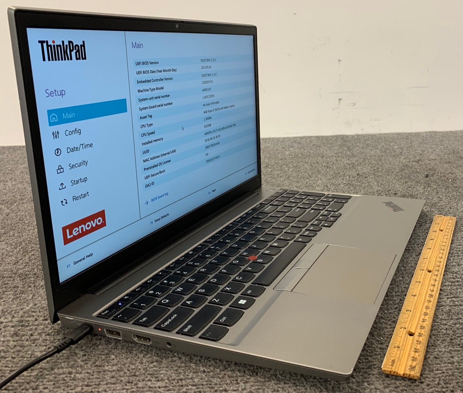Lenovo ThinkPad E15 Gen 4 15.6″ AMD Ryzen 5 5625U 8GB No Storage Remote Managed