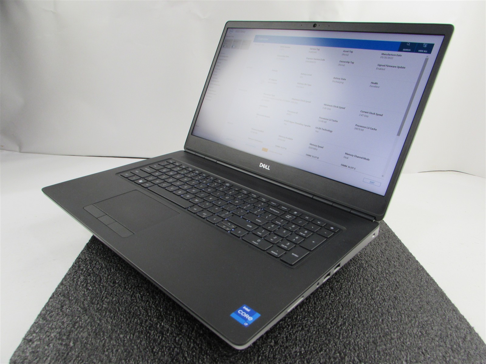 DELL PRECISION 7760 1920X1080 I7-11850H 1TB 32GB NVIDIA RTX A4000 WIN 11 PRO